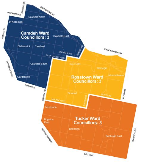 Ward map | Glen Eira City Council