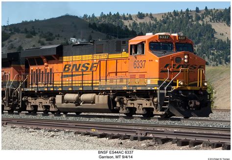 BNSF ES44AC 6337 | BNSF ES44AC 6337 at Garrison, Montana on … | Flickr