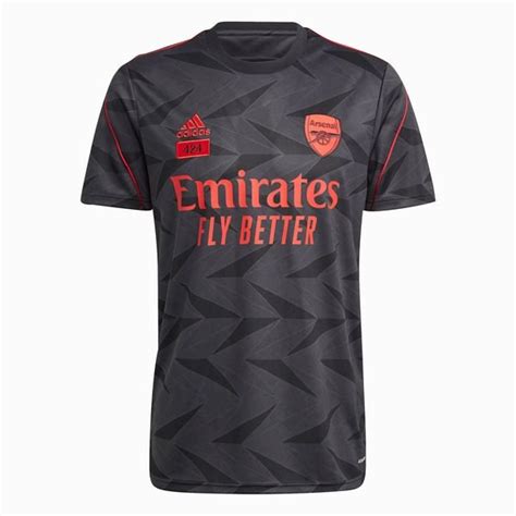 Arsenal Football Shirt 424 - Black/Scarlet LIMITED EDITION | www ...