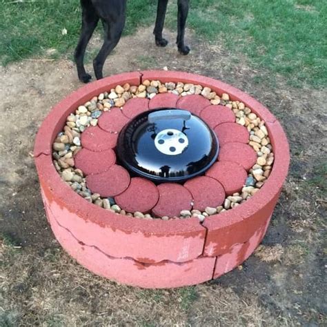 Homemade Fire Pit Ring | Fire Pit Ideas