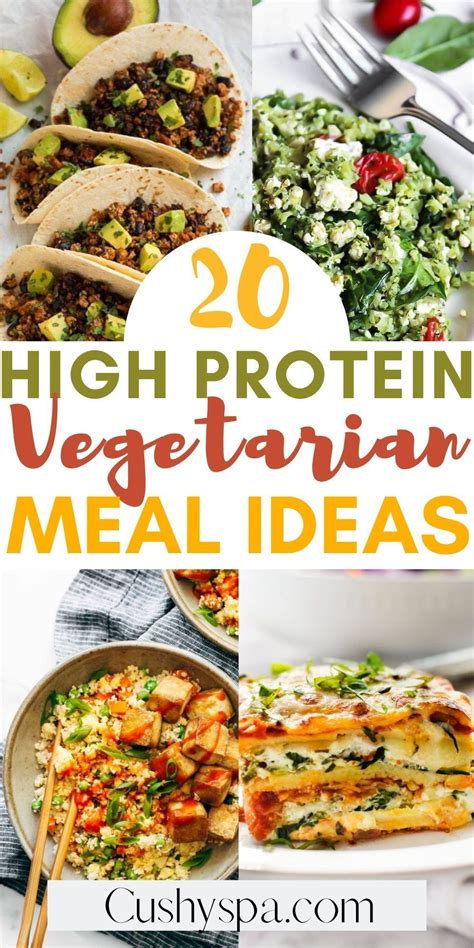 20 high protein vegetarian meals – Artofit