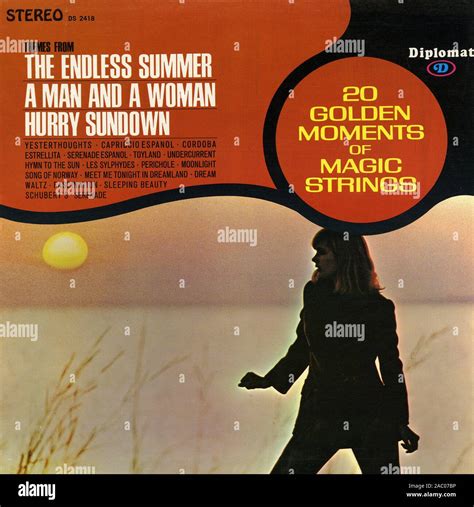 20 Golden Moments of Magic Strings - Vintage vinyl album cover Stock ...