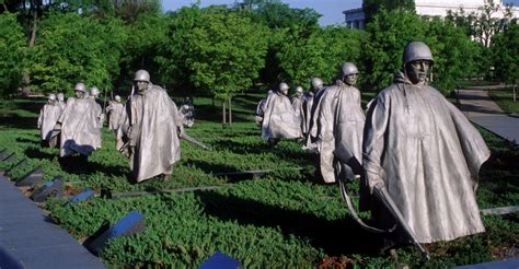 korean-war-veterans-memorial-washington-dc - Korean War Pictures - Korean War - HISTORY.com