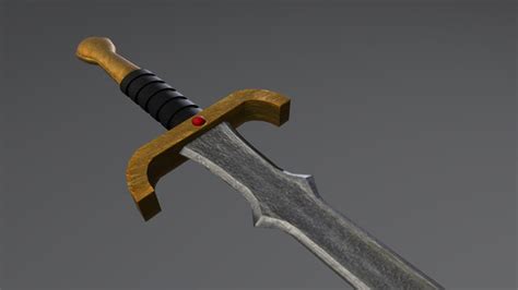 Dyrnwyn AKA The Magic Sword - 3D model by Deikaeus [ea3e18f] - Sketchfab