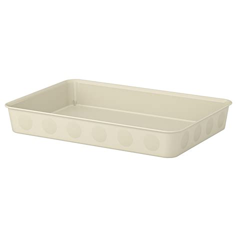 NOJIG Sortierbox, Kunststoff/beige, 25x35x5 cm - IKEA Deutschland