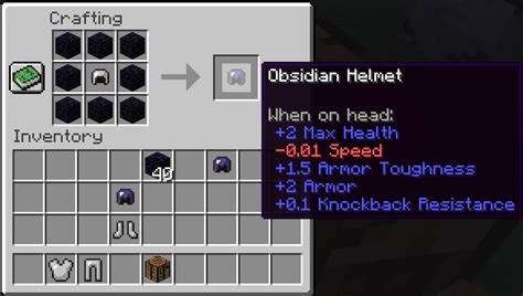 ObsidianArmor+ Screenshots - Mods - Minecraft