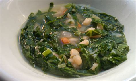 White Bean and Collard Greens Soup