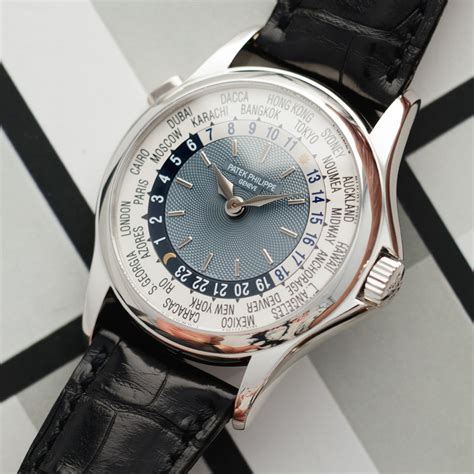 Patek Philippe World Time 5110P Platinum – The Keystone Watches