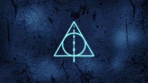 Harry Potter And The Deathly Hallows Symbol Wallpaper