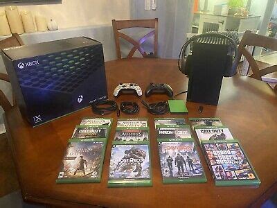 Used Microsoft Xbox Series X 1TB SSD Video Game Console With Lots Of Extras | eBay