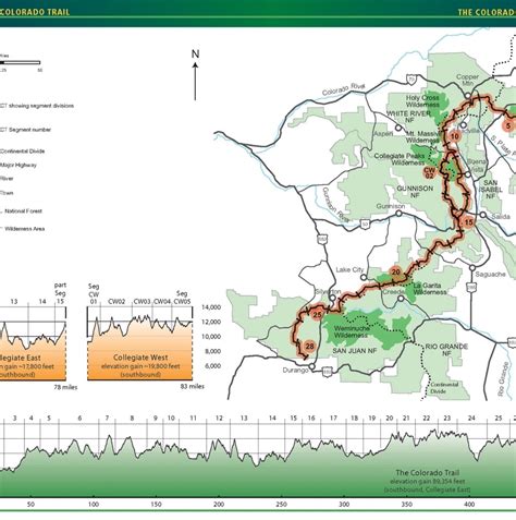 Colorado Trail Guidebook, 9th Edition - Colorado Trail Foundation