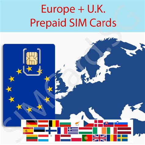 Europe / European Union + United Kingdom SIM Cards – SIMCard.SG