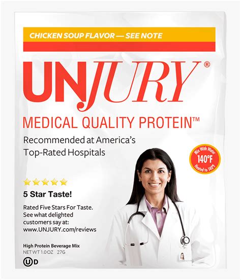 Unjury Chicken Protein Soup, HD Png Download - kindpng