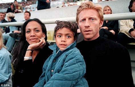 Boris Becker's son Noah accompanies the tennis icon and his wife Lily to Berlin awards show ...