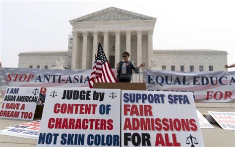 Divided Supreme Court outlaws affirmative action in college admissions, says race can't be used ...