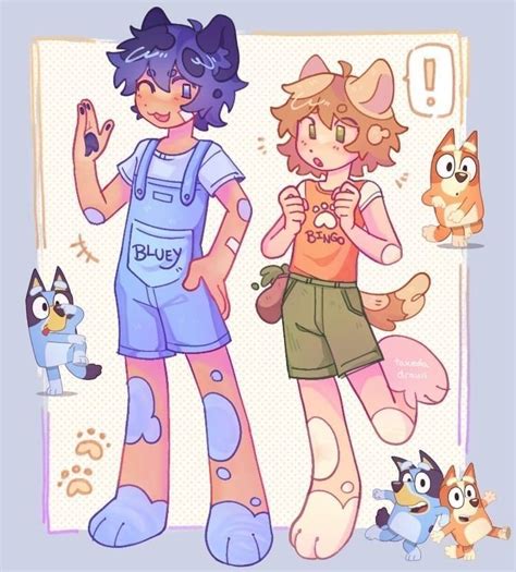 Bluey human|bluey fan art | Cute drawings, Character design, Cute art