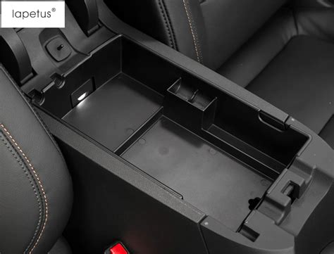 Lapetus Accessories For Chevrolet Equinox 2017 2019 Armrest Multifunction Storage Box Phone Tray ...