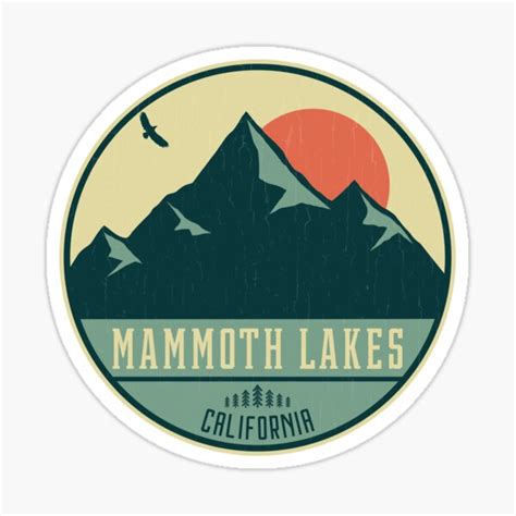 Mammoth Lakes Stickers | Redbubble