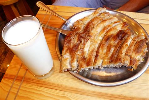 Serbian famous #burek and yogurt :) Albanian Recipes, Bosnian Recipes ...