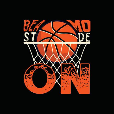 beast mode on vector t-shirt design. basketball t-shirt design. Can be used for Print mugs ...