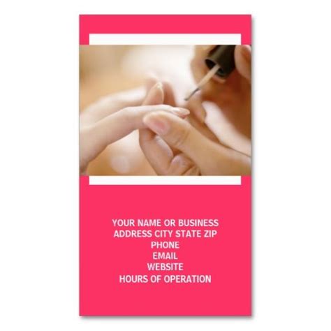 Nail Technician Business Cards | Zazzle.com | Manicurist business cards, Customizable business ...