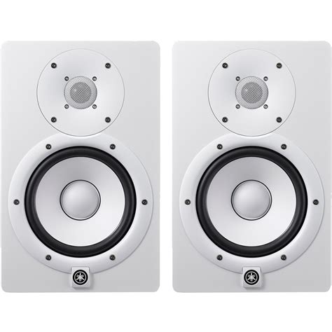 Yamaha HS7 White Active Studio Monitors (Pair) - The Disc DJ Store