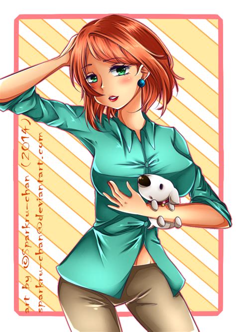 Lois and Brian Griffin by Sparkru-chan on DeviantArt