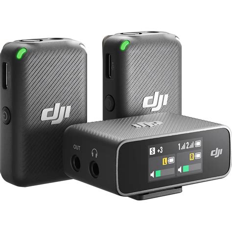 DJI Mic Dual-Transmitter Compact Digital CP.RN.00000197.04 B&H