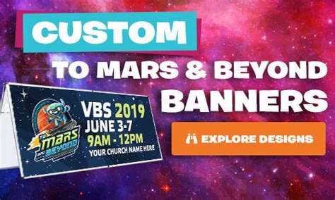 To Mars and Beyond | Cokesbury VBS 2019 | Vacation bible school, Vbs ...