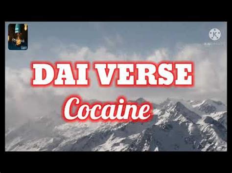 Dai Verse - Cocaine (Lyrics) - YouTube