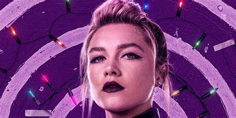 Yelena Belova Gets New Look In Hawkeye Poster | Screen Rant