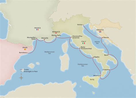 Mediterranean & Italian Sojourn - Viking (14 Night Cruise from Venice ...