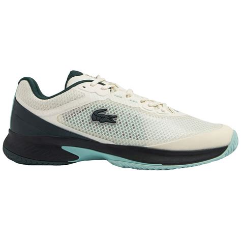 Lacoste Tech Point Womens Tennis Shoe - Off White/Green | Tennis Shop