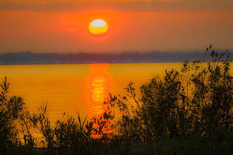 Sunset on Lake Michigan on Behance