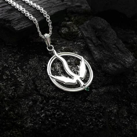 Fantasy LARP Zhentarim Faction Pendant, Board Tabletop Games Fan Jewelry - Etsy