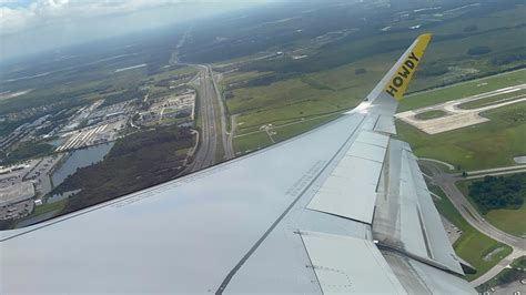 Spirit A321 Takeoff from Orlando, FL - YouTube