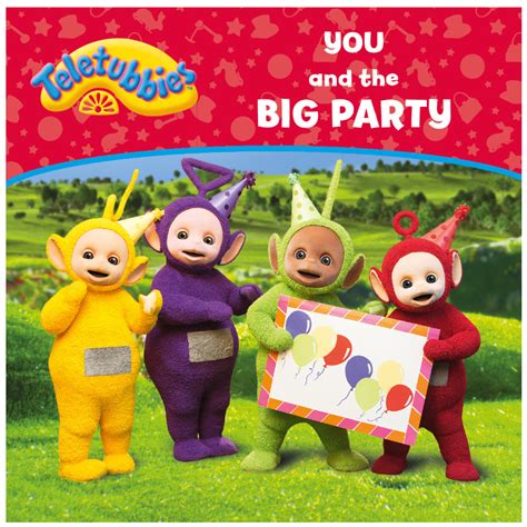 Teletubbies Personalised Book - Teletubbies