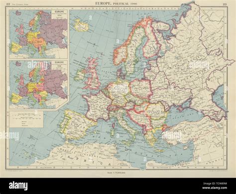 Europe Map Pre And Post Ww2