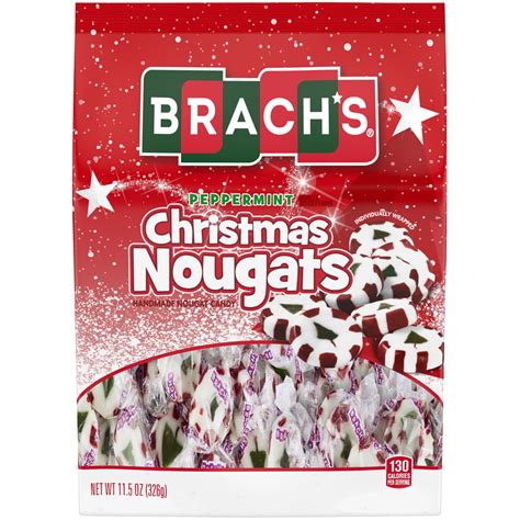 Brach's Peppermint Christmas Nougats Holiday Candy, 11.5oz - Walmart ...