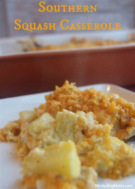 Paula Deen Squash Casserole, Southern Squash Casserole, Squash Casserole Recipes, Vegetable ...