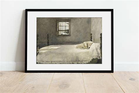 Master Bedroom by Andrew Wyeth Master Bedroom Print - Etsy