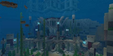 Underwater Castle Minecraft