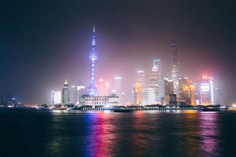 Shanghai Skyline Royalty-Free Stock Photo