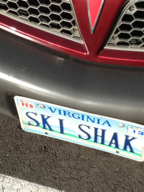 Ski Shack | Personalized license plates, License plate, Plates