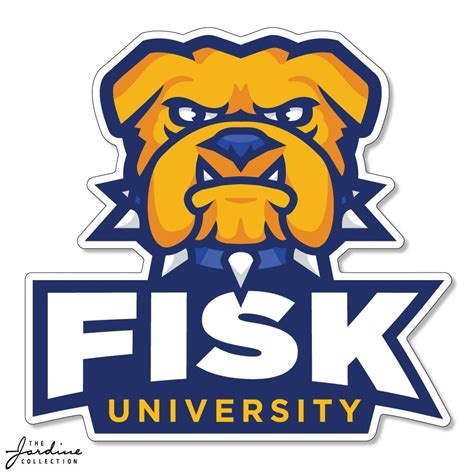 Fisk University Bulldog Magnet