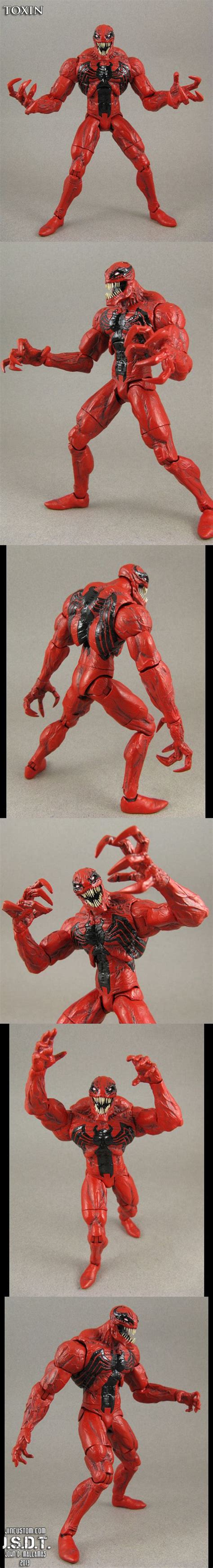 Eddie Brock Toxin Custom action figure by Jin-Saotome on DeviantArt | Custom action figures ...