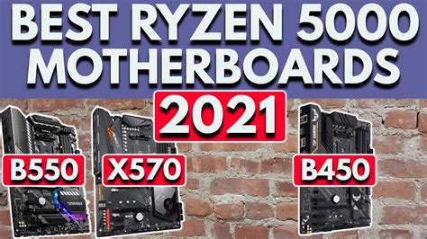 Best Ryzen 5000 Motherboard | Best Motherboard for Ryzen 5600X, 5800X, 5900X, & 5950X CPUs - YouTube