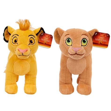 Lion King Plush Simba & Nala - 2 Pack Bundle - Walmart.com - Walmart.com