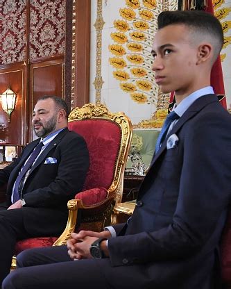 Royal Family Around the World: Moroccan King Mohammed VI and Morocco's Crown Prince Moulay ...