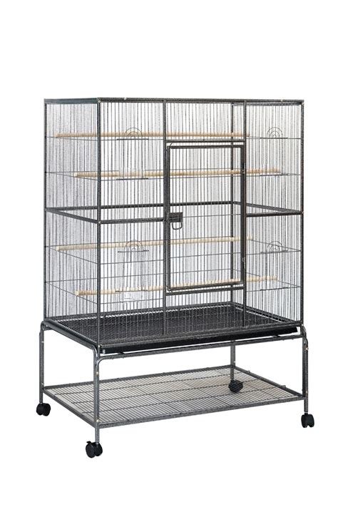 140 cm Large Bird Cage Parrot Budgie Aviary With Stand